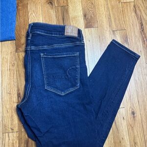 Women's Dark Blue Jeans